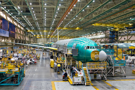 777 Production, Boeing Media Room